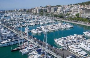 14 x 4.5 Metros Amarre Puerto Deportivo de Pantalan del Mediterraneno Palma En Venta