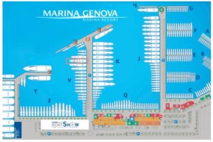 60 x 11 Metros Amarre Puerto Deportivo de Genova En Venta