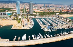 8 x 4 Metros Amarre Puerto Deportivo de Port Olimpic En Alquiler